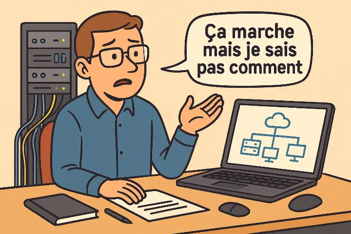 un informaticien ne sait pas comment marche son système